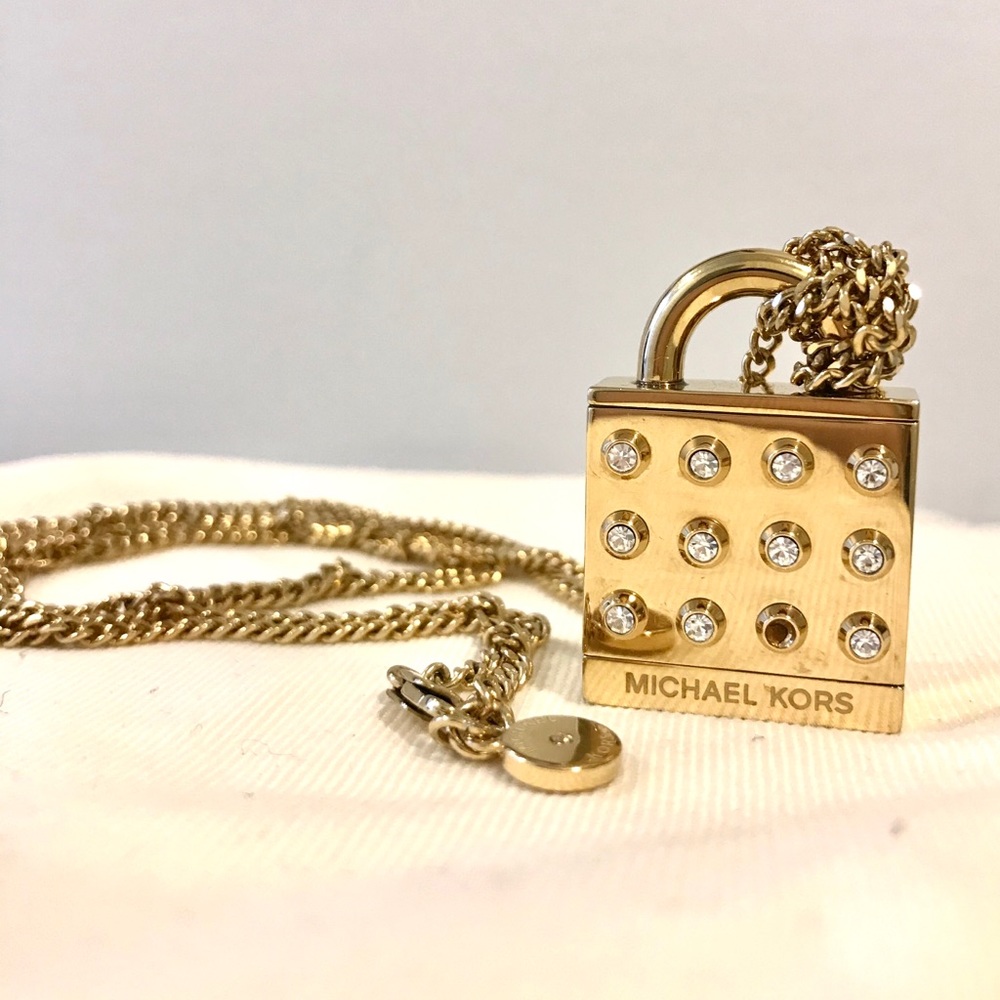 Michael Kors Padlock Necklace